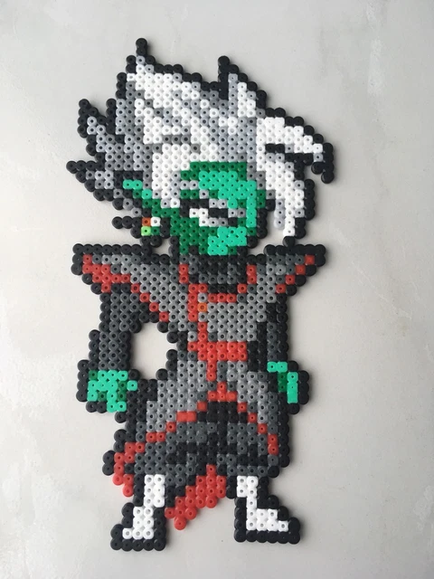 Kit Pixel Art / Perles à Repasser Dragon Ball - Personnage Freezer - Loisir Créatif