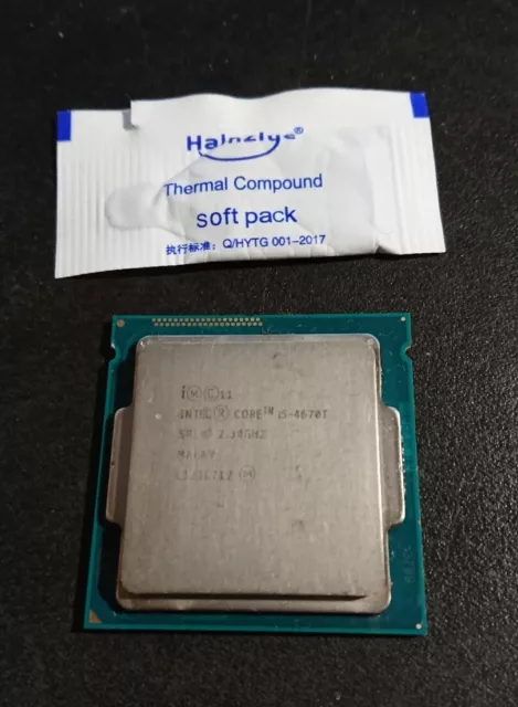 CPU 1150 CORE i5-4670T 2.3 GHZ SR14P 45W BASSO X4 SOCKET QUAD PROCESSORE LGA H3