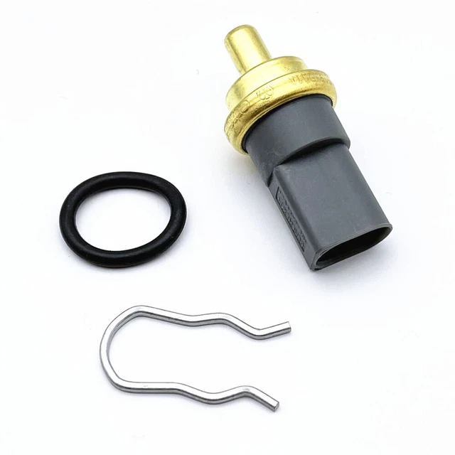 W /CLIP ORING Coolant Temperature Sensor For Golf Jetta GTI Audi A3A8