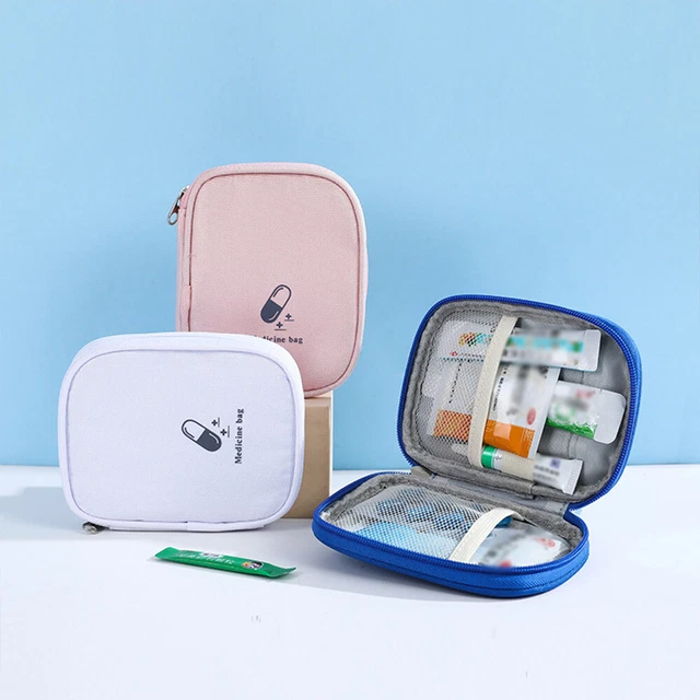 Portable Empty Emergency First Aid Box Pack Outdoor Travel  Camping Survival Bag