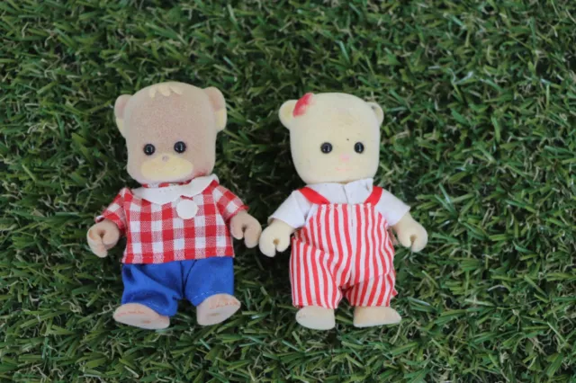 Figurines Les Petits Malins Sylvanian Families Jouet Vintage