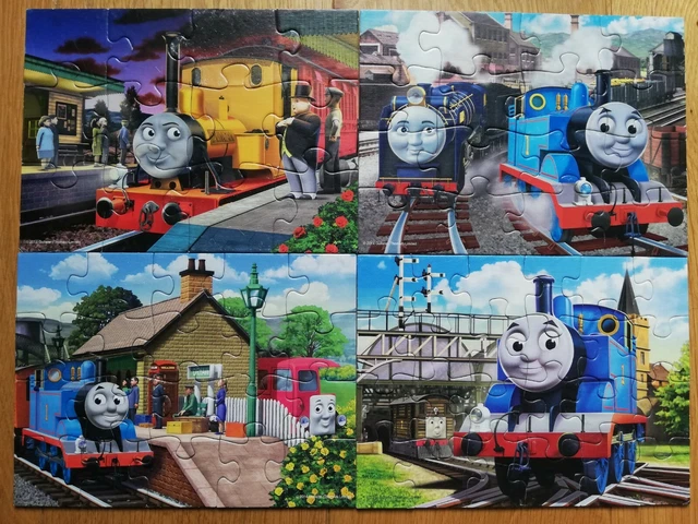 THOMAS THE TANK Engine And Friends 4 Puzzles in a Box £1.99 - PicClick UK