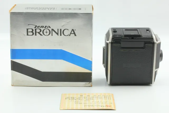 [Near MINT / in Box] Zenza Bronica 6x6 120 Roll Film Back Holder For EC TL JAPAN