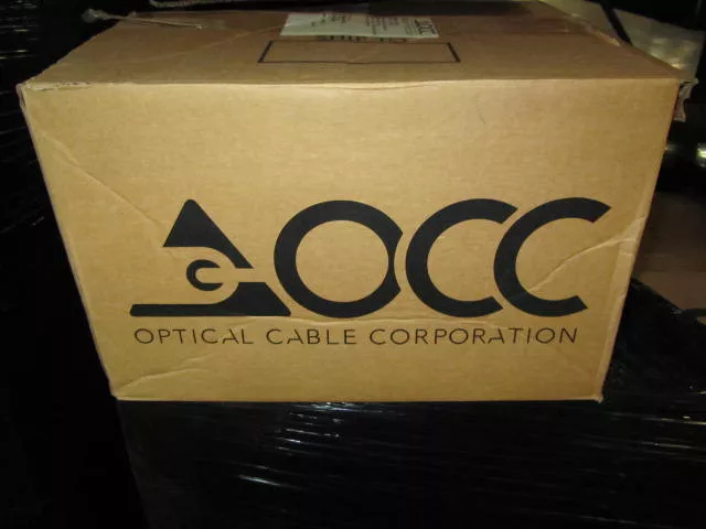 OCC  8 Strand 50/ 125um  Laser Ultra Fox OM2, Plenum  Fiber Optic Cable, 1000 Ft 2