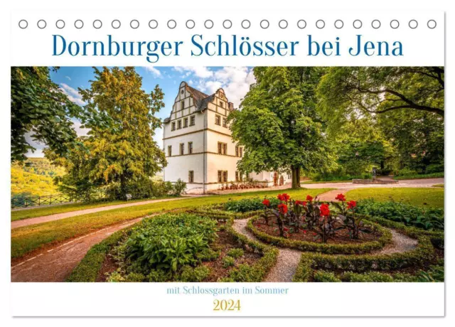 Dornburger Schlösser bei Jena (Tischkalender 2024 DIN A5 quer), CALVENDO...