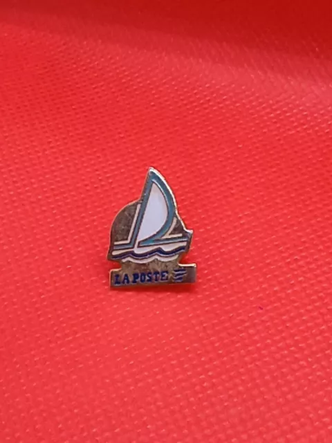 Pins Pin's Badge Epinglette Vintage Collection Logo La Poste Bateau 2