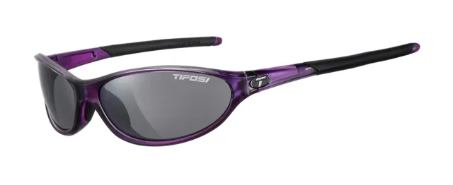 Tifosi Womens Alpe 2.0 Polarized Wrap Sunglasses, Crystal Purple, 62mm Lens