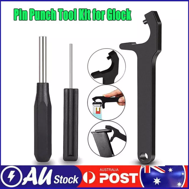 1 Set Pin Punch Tool Kit for Glock 19 17 25 26 Front Sight Magazine Disassembly
