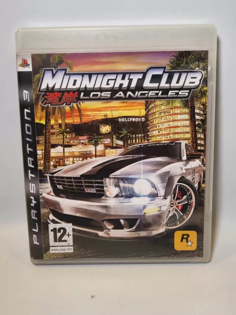 Game sony PLAYSTATION 3 Midnight Club Los Angeles with Record PS3 Pal