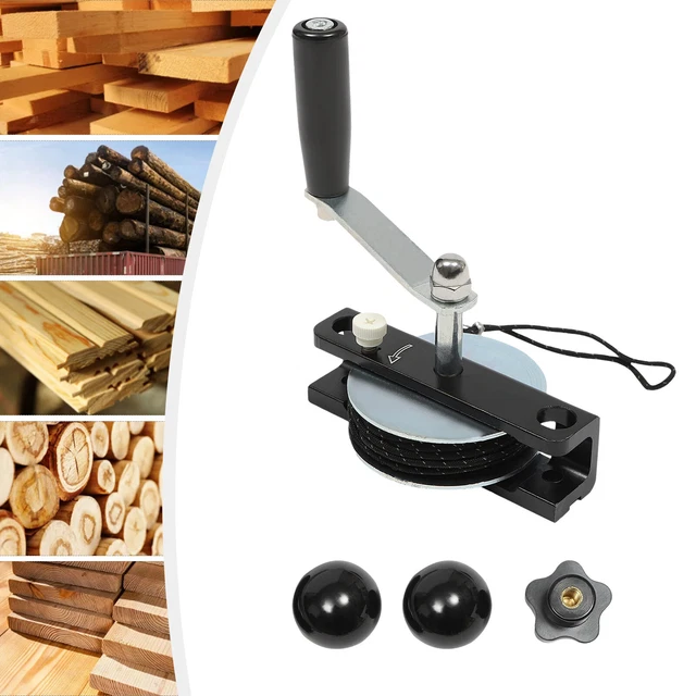 AUXILIARY OILER WINCH Kit Mill Lumber Chainsaw Mill Winch With Handle