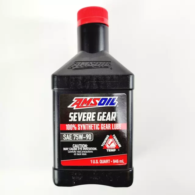 AMSOIL Severe Gear Full Synthetic Gear Lube SAE 75W-90 1QT Oil