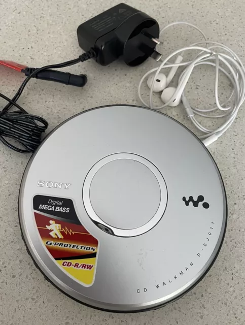  Sony DEJ011 Portable Walkman CD Player (Discontinued