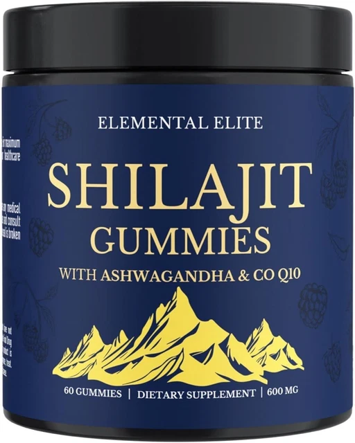 BE BODYWISE PURE Himalayan Shilajit Gummies | With Ashwagandha ...