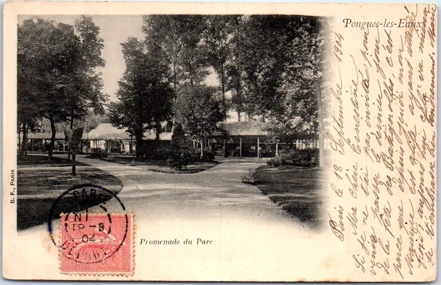 58 POUGUES LES EAUX Carte postale ancienne /REF -VP0897