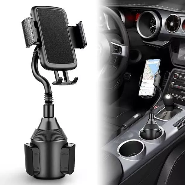 MKKENLEY Original Car Cup Holder Phone Mount, Universal Adjustable