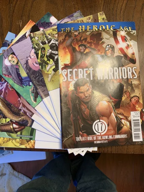 Secret Warriors #10-17, 2010, 8 Comic Set, Marvel, Unread! VF/NM
