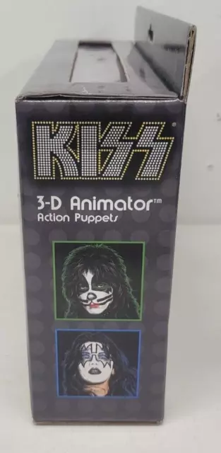 KISS-3D Animator-Action Puppets-Sealed-Official 2003-Ace Frehley/Gene Simmons 3