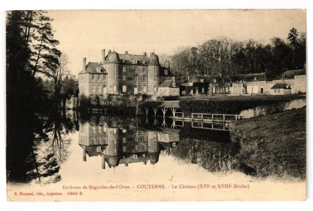CPA Environs de BAGNOLES-de-l'ORNE - Couterne - Le Chateau (195505)