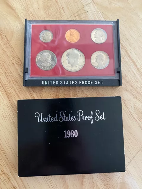 1980 US Mint Coin Set Proof