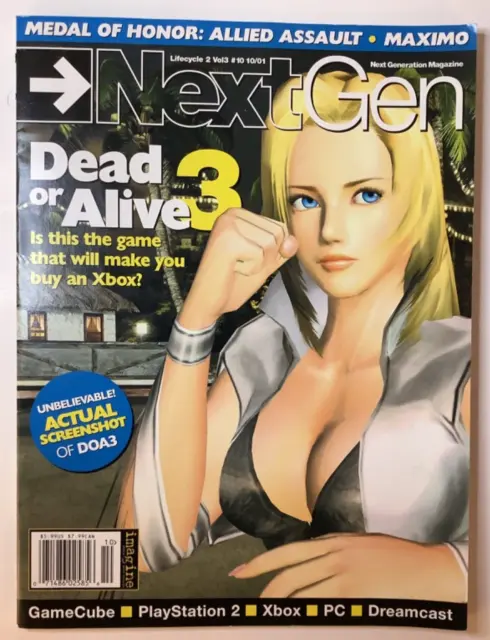 NextGen Lifecycle 2 Vol 13 #10 Octubre 2001 Revista Vintage GameCube, Xbox, Ps2