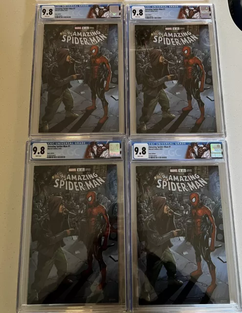 Amazing Spider-Man 1 EMINEM Marvel Comics Hustl. Edition CGC 9.8