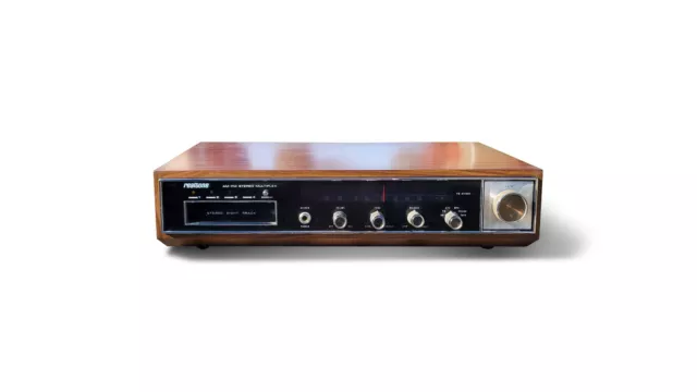 Vintage Realtone Multiplex FM /AM / 8 Track Multiplex Model 4479 *WORKING*