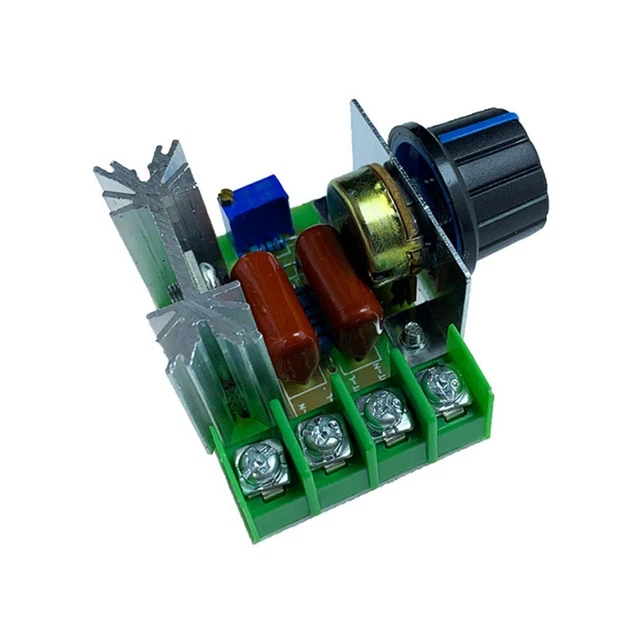 Régulateur De Puissance 5000W 220V - Module Contrôle Vitesse Moteur - Neuf