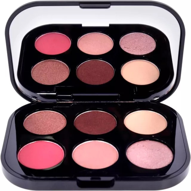 MAC Connect In Color Colour Eye Shadow Palette X 6 Rose Lens NEWE IN BOX