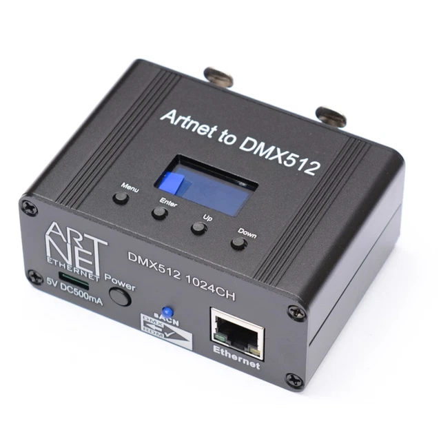 Splitter DMX Luminex Lumisplit 2.10 - 2 Entrées, 10 Sorties, Avec RDM, Occasion Fonctionnel