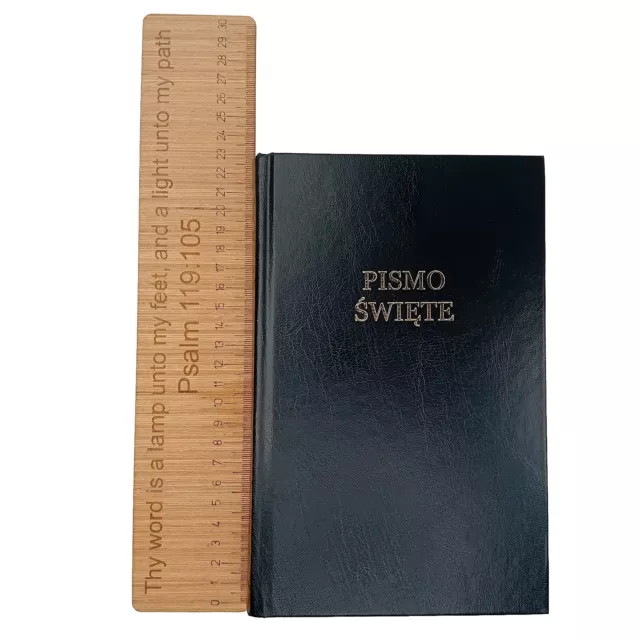 Polish Bible Biblia Pismo Swiete Stary Nowy Testament UBG Czarna Twarda Okladka