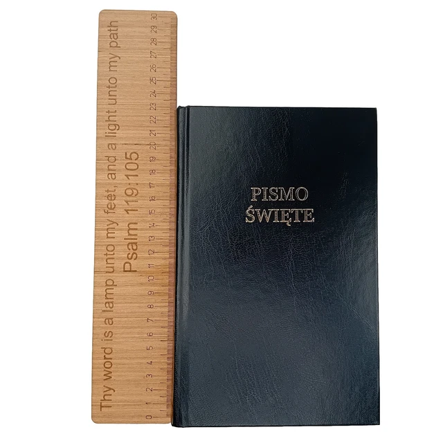 Polish Bible Biblia Pismo Swiete Stary Nowy Testament UBG Czarna Twarda Okladka