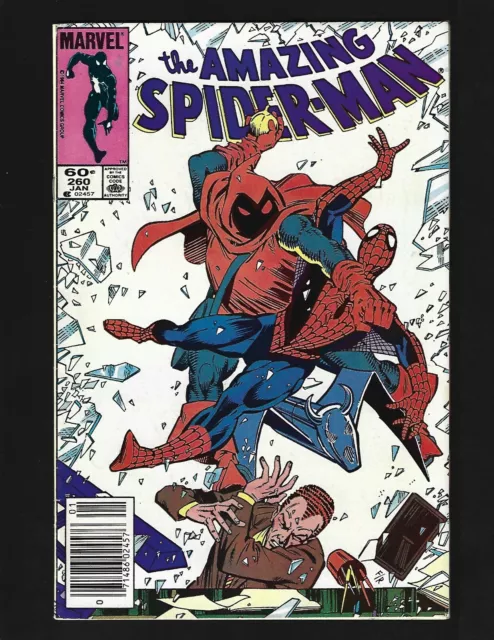 Amazing Spider-Man #260 (News) FN Hobgoblin Fantastic 4 Black Costume/Symbiote