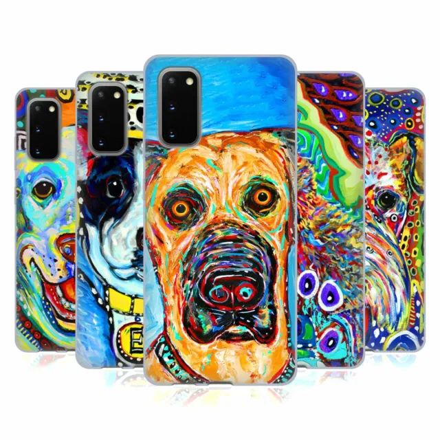 Offizielle Mad Dog Art Gallery Hunde 2 Soft Gel Handyhülle Für Samsung Handys 1