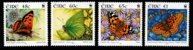 Ireland Sg1740/3 2005 Butterflies Mnh