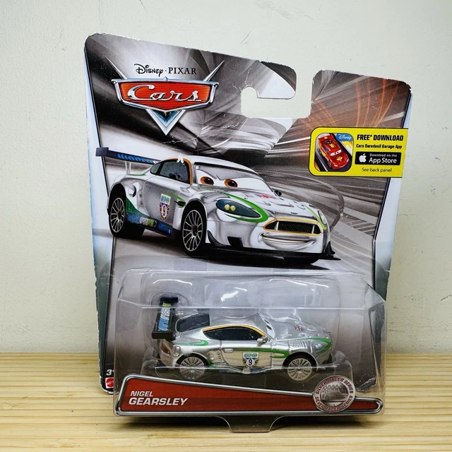 DISNEY PIXAR DIECAST Cars Nigel Gearsley Silver Racer Series disney-pixar-diecast-cars-nigel-gearsley-silver-racer-series