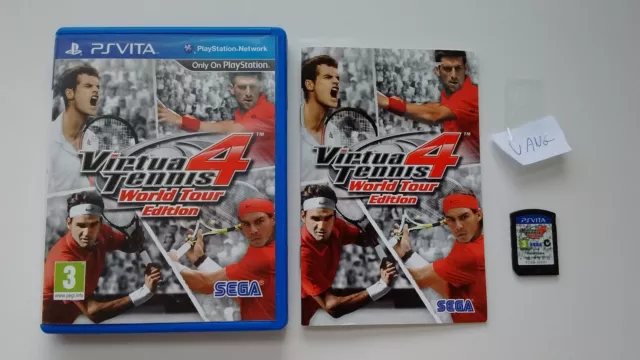 Virtua Tennis 4 World Tour Edition Complet sur Sony PS Vita !!!!