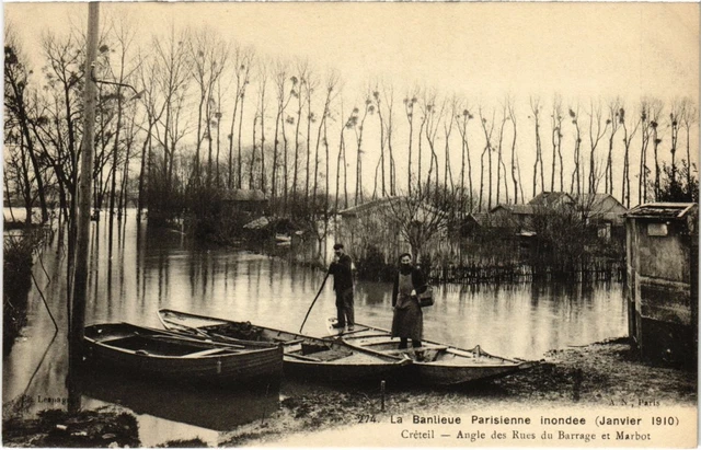 CPA Creteil Angle des Rues du Barrage et Marbot FRANCE (1338033)