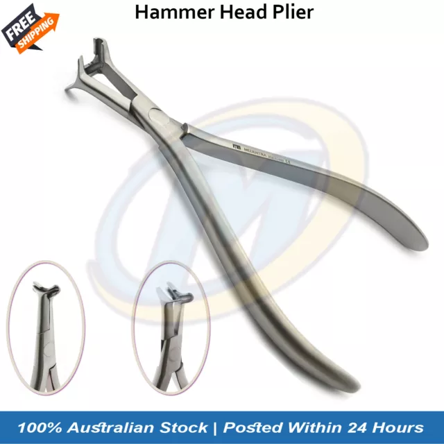 orthodontic hammer head distal plier serrated cinch & bends niti archwire Tools