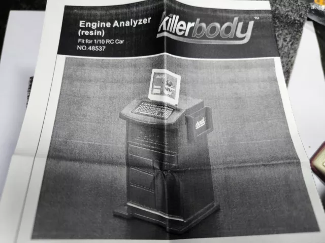 RC Killerbody  Scale  Motoranalysegerät  Nr.48537 Neu 1:10
