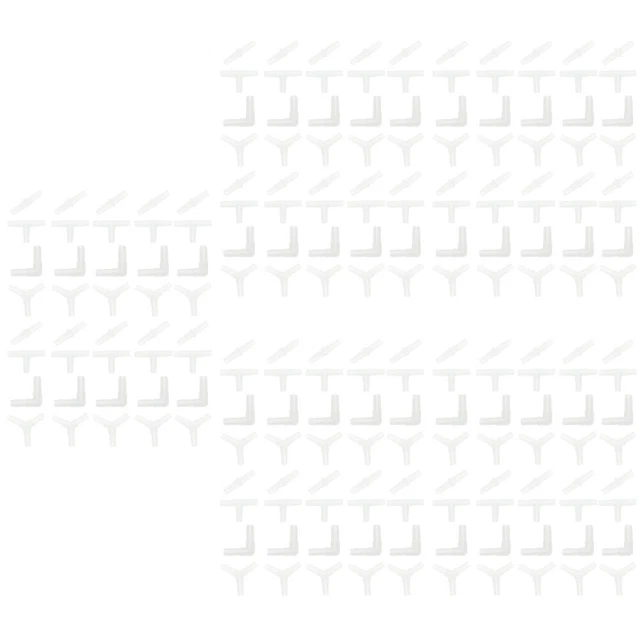 200 pz adattatore per vasche da pesca 3X0,4X0,4CM plastica