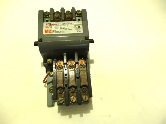 Furnas 14Bp32A*71 Motor Starter Contactor 120-240V Coil