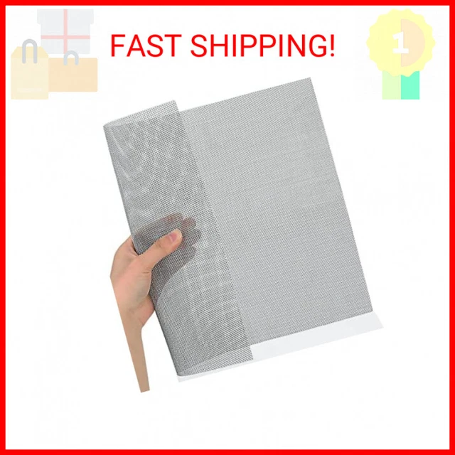 Ovsor 20 Mesh Stainless Steel Mesh Screen 1Pack Woven Wire Mesh 11.3×14.3 inches