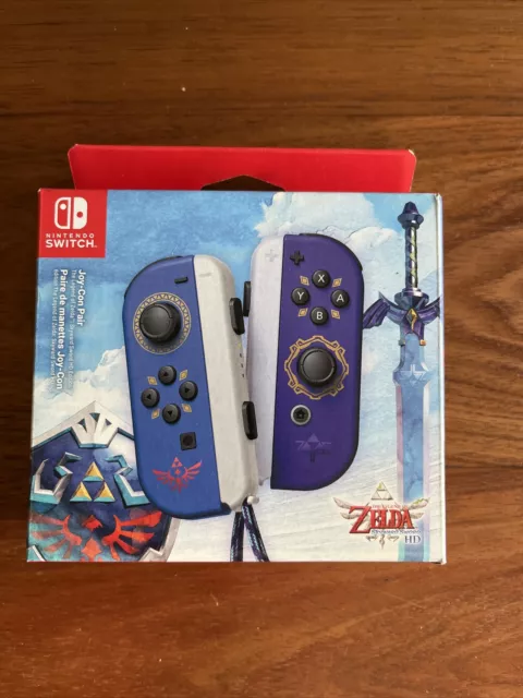 Nintendo Switch Joy-Con Controller The Legend of Zelda Skyward Sword Edition