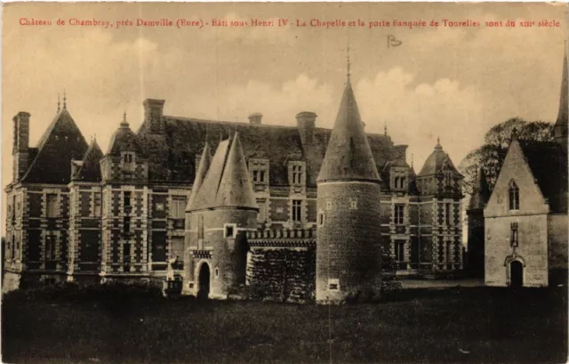 CPA AK Chateau de CHAMBRAY - Bati sous Henri (478262)