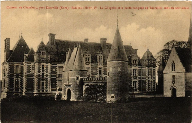 CPA AK Chateau de CHAMBRAY - Bati sous Henri (478262)