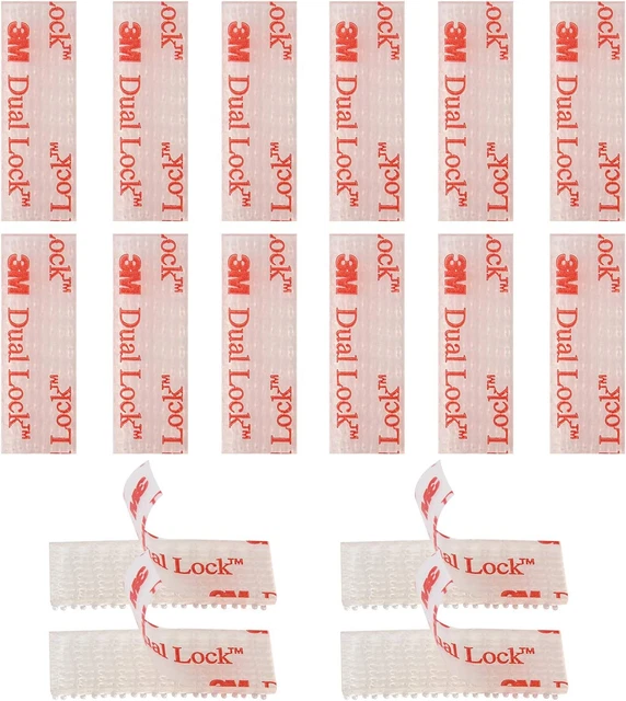 16 Pcs EZ Pass/Ipass/Izoom Toll Tag Mounting Kit - Reclosable Fastener Peel and
