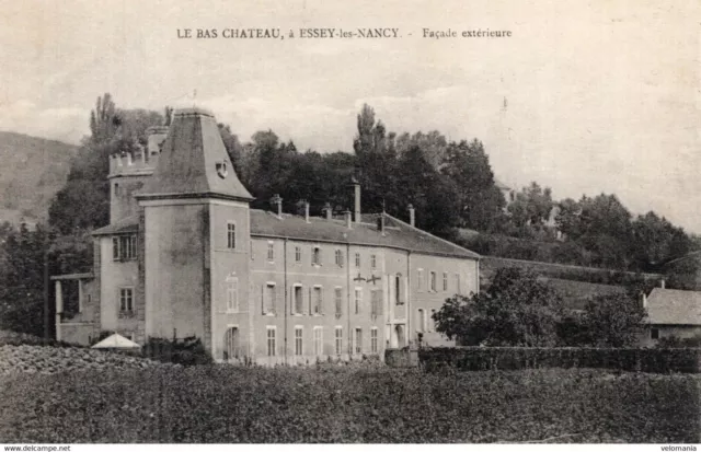 8428 cpa 54 Le Bas Chateau, à Essey les Nancy - Façade extérieure