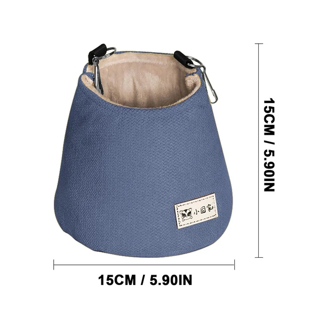 Sugar Glider Pouch Squirrel Bed For Cage Sugar Glider Pouch Hang Bed Removable 2