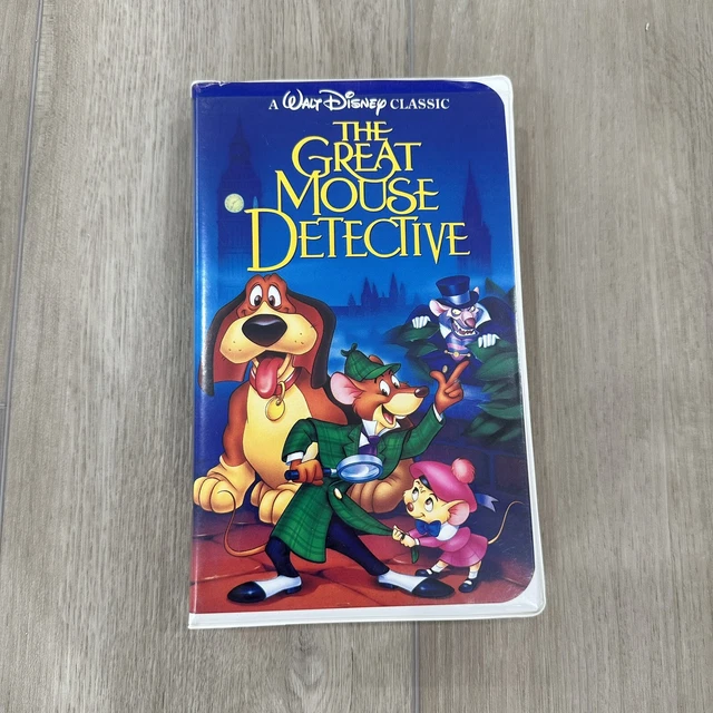 DISNEY THE GREAT Mouse Detective Black Diamond 1992 The Classics VHS ...