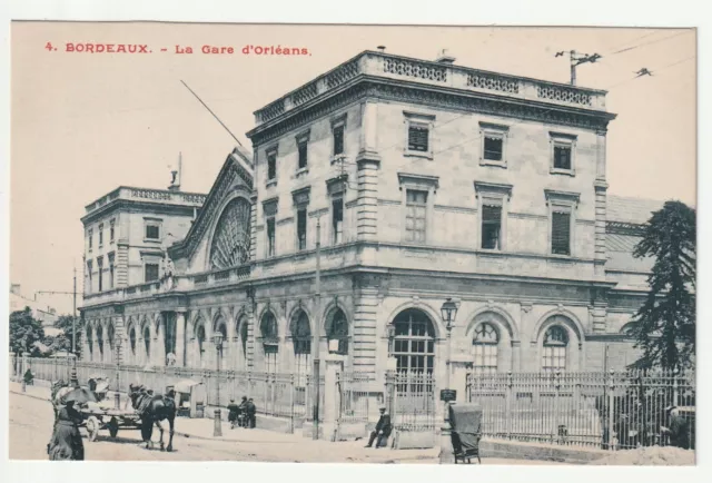 BORDEAUX - Gironde - CPA 33 - the Gare d'Orléans